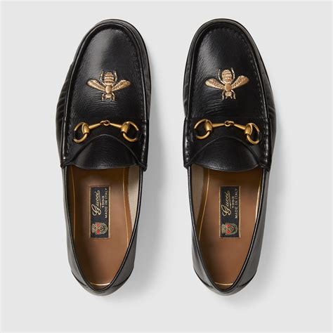 gucci mens loafer bee|gucci bee loafers women.